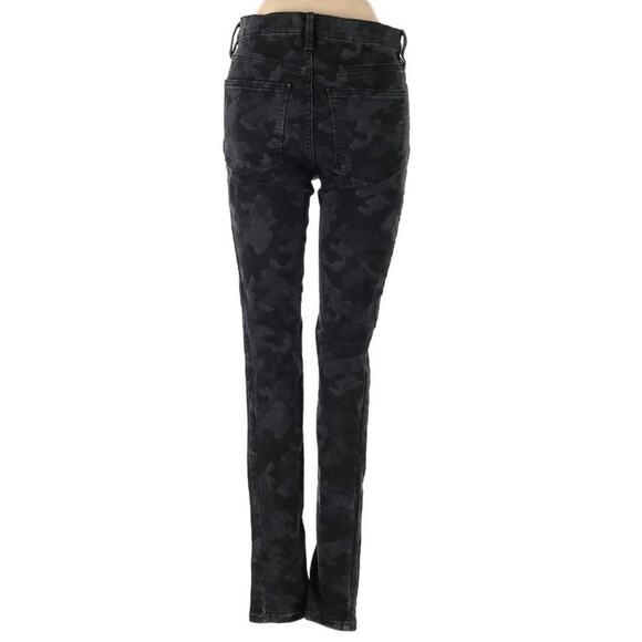 Free People Dark Camo Stretch Skinny Jeans - Picture 4 of 6